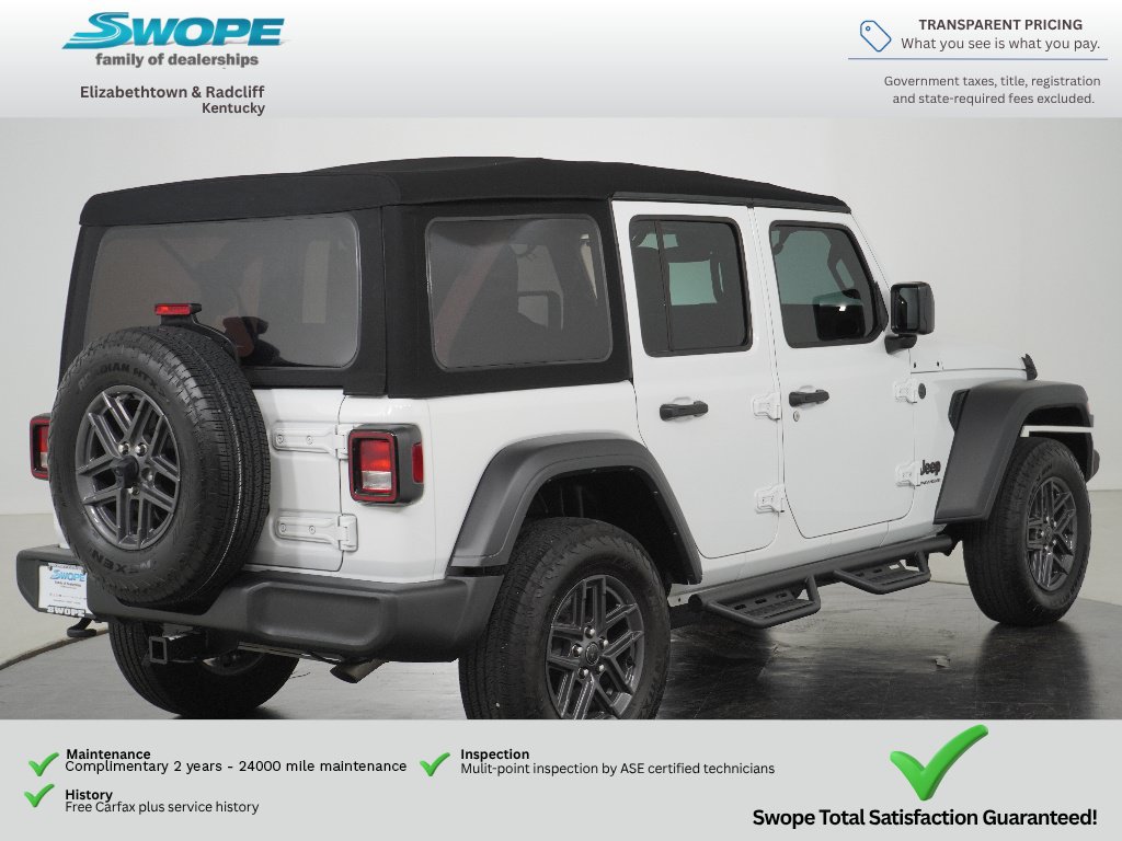 Used 2024 Jeep Wrangler Unlimited Sport AWD/4WD image 3