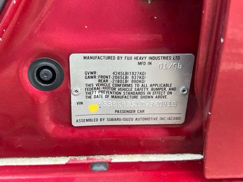 Used 1996 Subaru Legacy L image 16