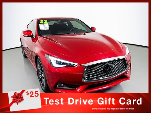 Used 2022 INFINITI Q60 3.0t Luxe w/ Cargo Package image 1