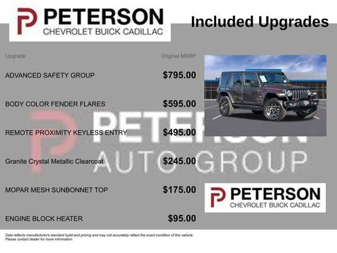 Used 2020 Jeep Wrangler Unlimited Rubicon w/ Quick Order Package 28Y Recon AWD/4WD image 12