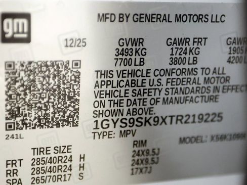 Used 2026 Cadillac Escalade ESV V image 62