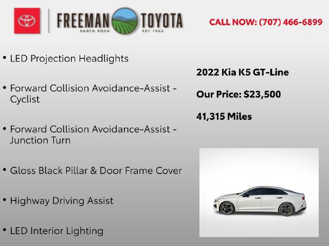 Used 2022 Kia K5 GT-Line w/ GT-Line FWD Premium Package image 11