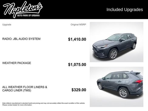 Used 2025 Toyota RAV4 XLE Premium w/ Weather Package AWD/4WD image 2