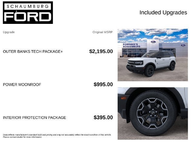 New 2026 Ford Bronco Sport Outer Banks w/ Outer Banks Tech Package+ AWD/4WD image 4