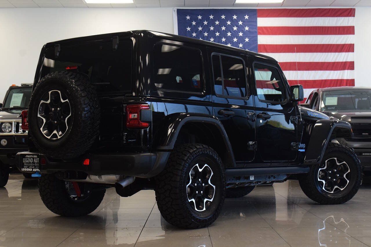 Used 2021 Jeep Wrangler Unlimited Rubicon 4xe w/ Steel Bumper Group AWD/4WD image 7