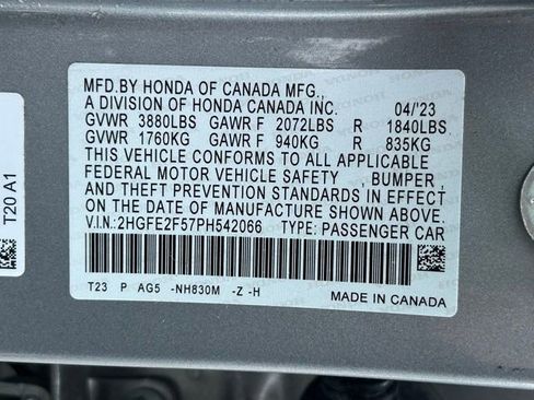 Used 2023 Honda Civic Sport image 14