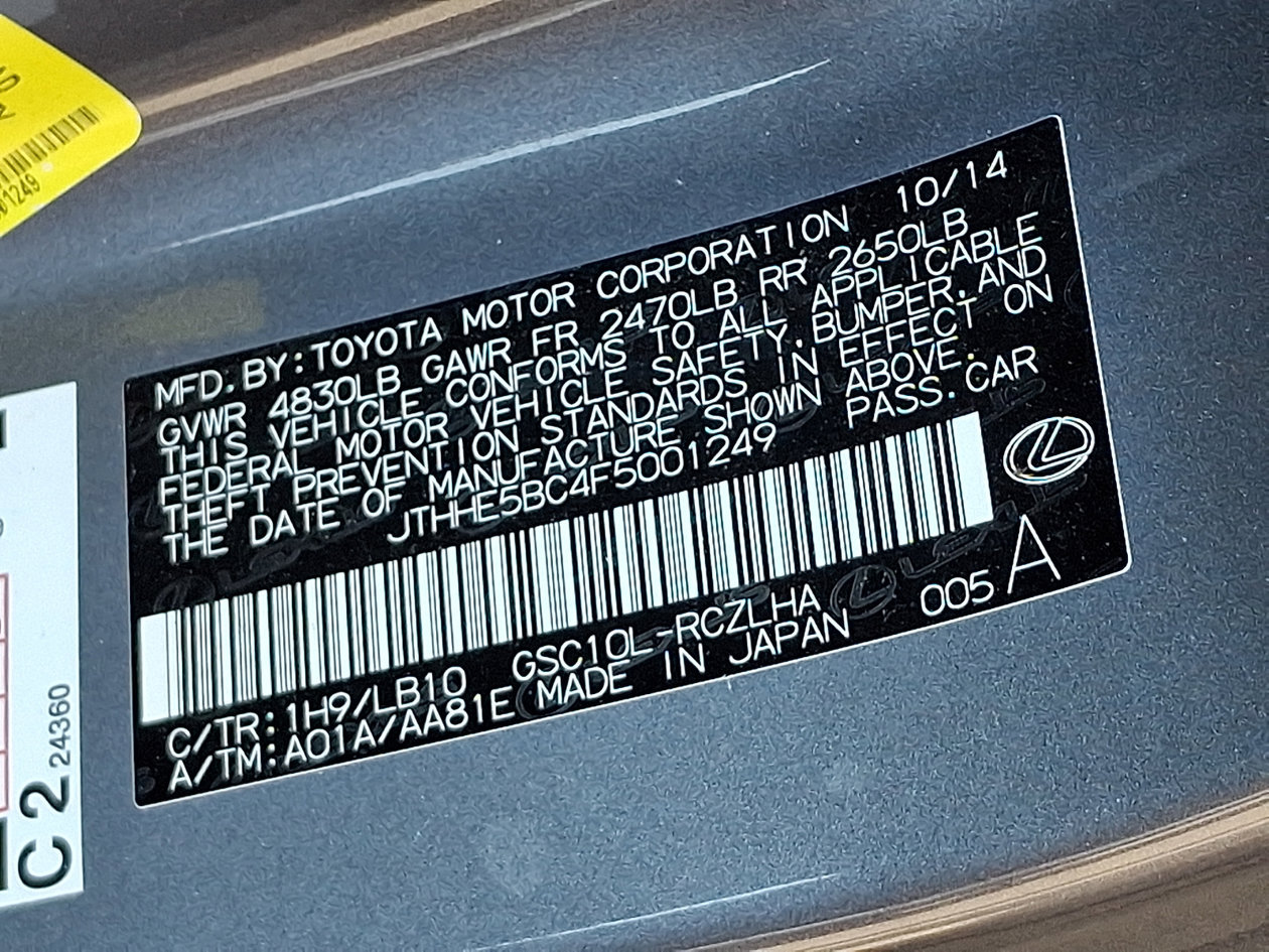 Used 2015 Lexus RC 350 w/ Luxury Package RWD image 28