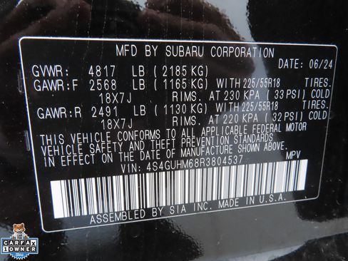 Used 2024 Subaru Crosstrek 2.5i Limited w/ Popular Package #4A AWD/4WD image 26
