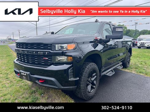 Used 2021 Chevrolet Silverado 1500 Custom Trail Boss AWD/4WD image 1