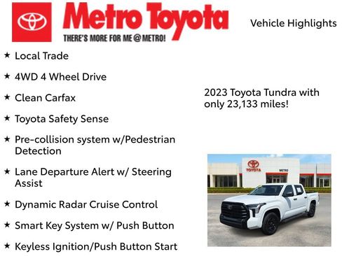 Used 2023 Toyota Tundra SR AWD/4WD image 7