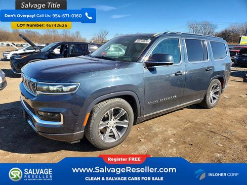 Used 2022 Jeep Grand Wagoneer Series II w/ Flexible Seating Group AWD/4WD image 1