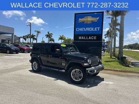 Used 2020 Jeep Wrangler Unlimited Sahara AWD/4WD image 1