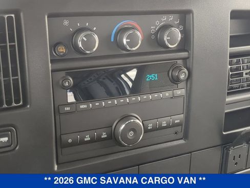 New 2026 GMC Savana 2500 w/ Chrome Appearance Package RWD image 14