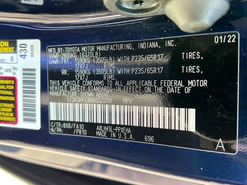 Used 2022 Toyota Sienna LE AWD/4WD image 27
