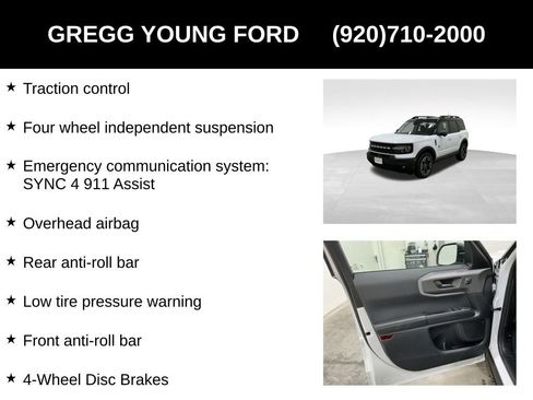 New 2025 Ford Bronco Sport Outer Banks w/ Outer Banks Tech Package+ image 25