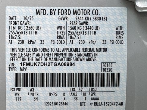 New 2026 Ford Explorer Active image 13