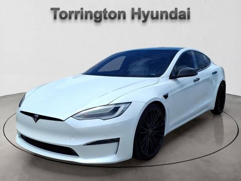 Used 2021 Tesla Model S Plaid AWD/4WD image 1