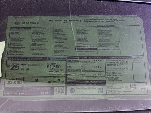 New 2026 Buick Envision Sport Touring image 20
