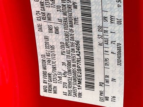 Used 2024 Ford Bronco Wildtrak AWD/4WD image 35