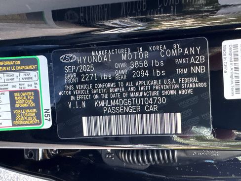 Certified 2026 Hyundai Elantra Sport FWD image 30