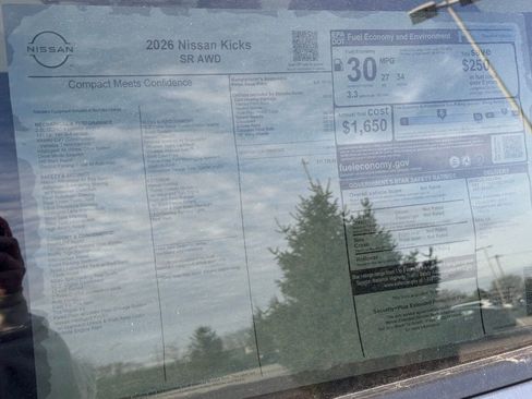 New 2026 Nissan Kicks SR w/ Cold Weather Package image 10