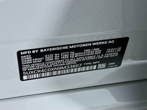 Used 2022 BMW X5 sDrive40i w/ M Sport Package image 33
