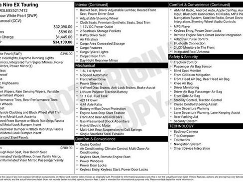 Certified 2025 Kia Niro EX Touring image 52