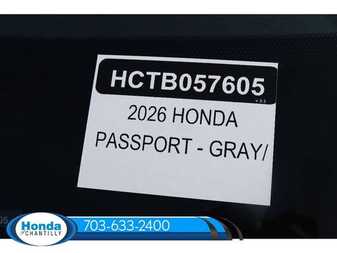 New 2026 Honda Passport RTL image 35