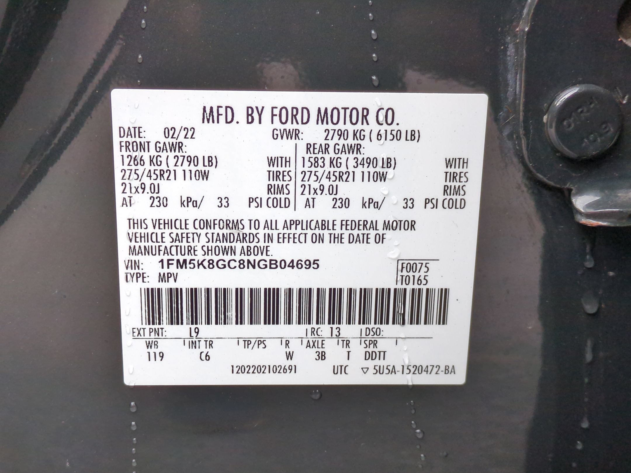 Used 2022 Ford Explorer ST w/ Equipment Group 401A AWD/4WD image 29