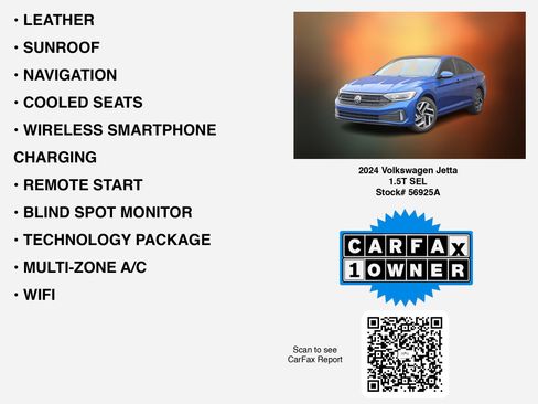 Used 2024 Volkswagen Jetta SEL image 7