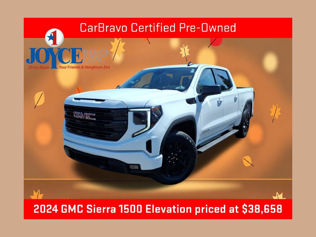 Certified 2024 GMC Sierra 1500 Elevation AWD/4WD 360° Tour