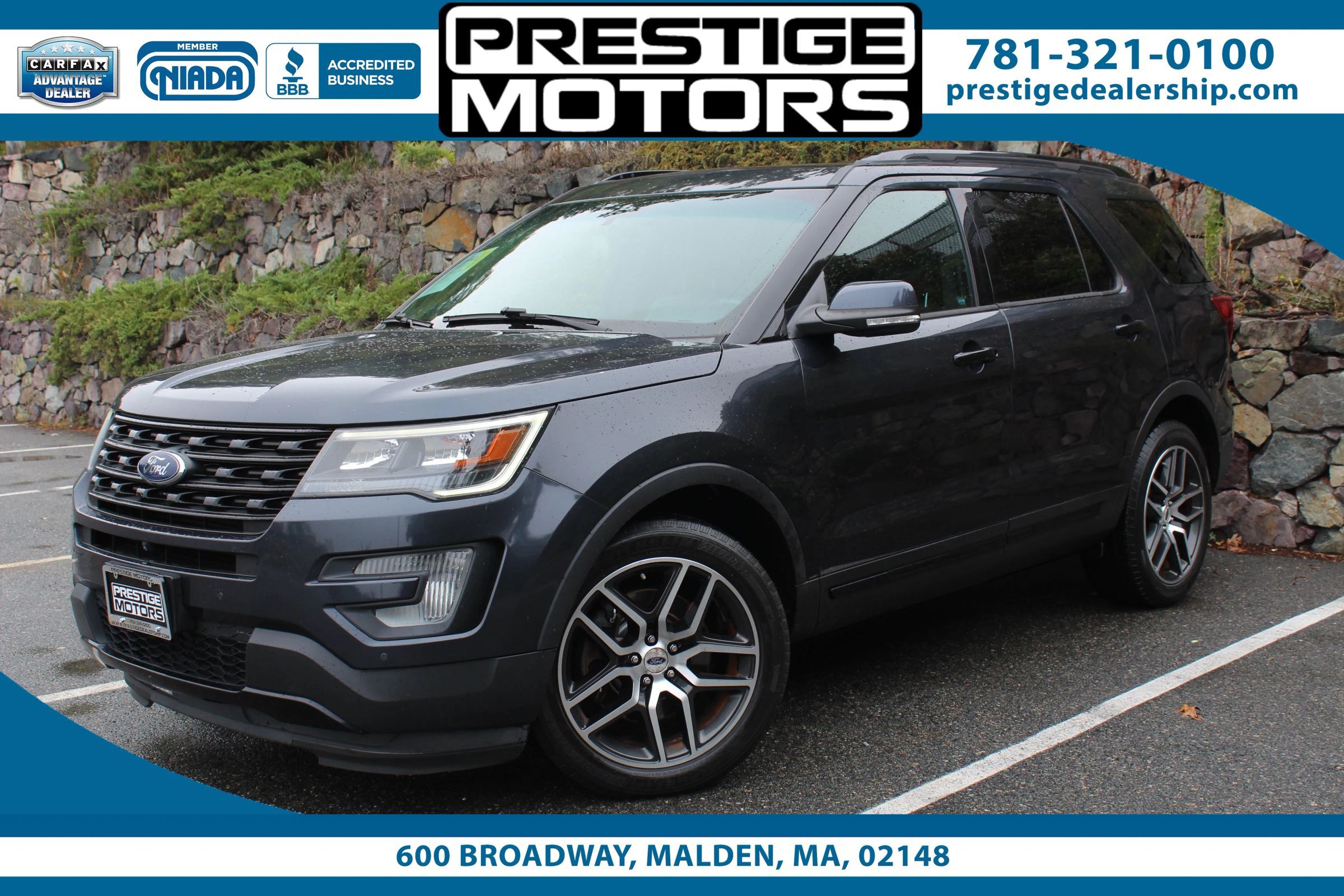 Used 2017 Ford Explorer Sport w/ Equipment Group 401A AWD/4WD image 1