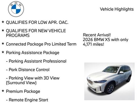 Used 2026 BMW X5 xDrive40i w/ Premium Package AWD/4WD image 4