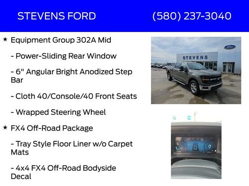 Used 2025 Ford F150 XLT w/ Equipment Group 302A MID AWD/4WD image 18