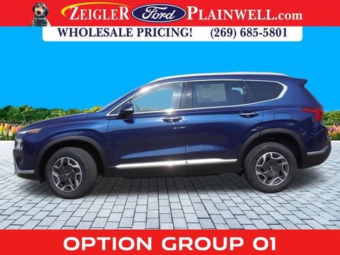 Used 2023 Hyundai Santa Fe Blue image 2
