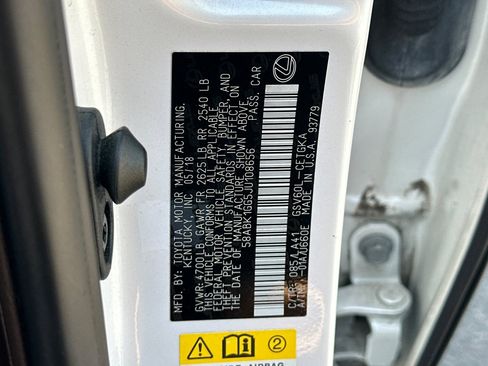 Used 2018 Lexus ES 350 w/ Navigation System Package FWD image 26