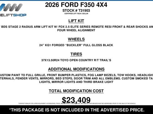 Used 2026 Ford F350 Lariat image 2
