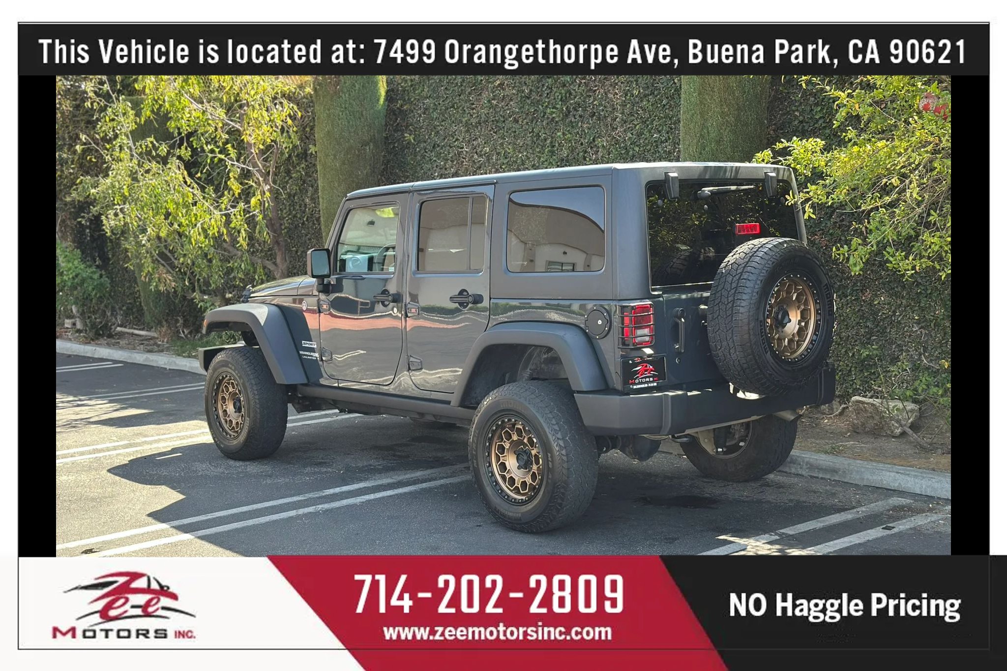 Used 2018 Jeep Wrangler Unlimited Sport S AWD/4WD image 9