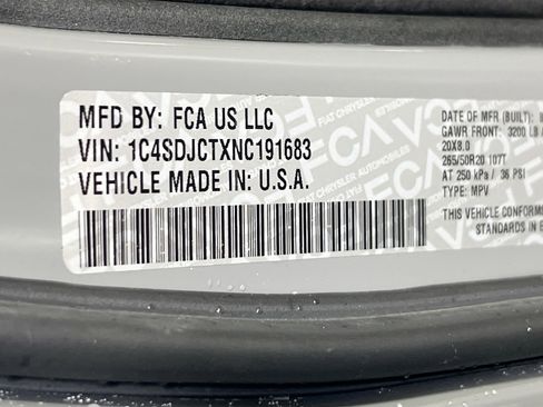 Used 2022 Dodge Durango R/T w/ Blacktop Package image 33