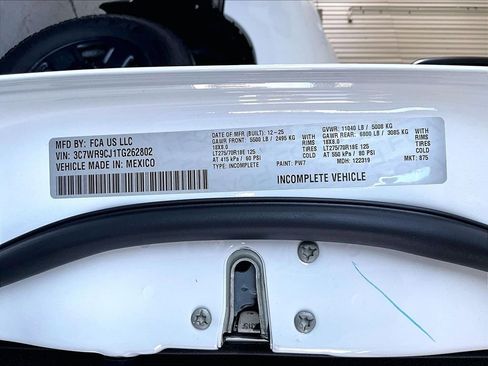 New 2026 RAM 3500 Tradesman AWD/4WD image 18