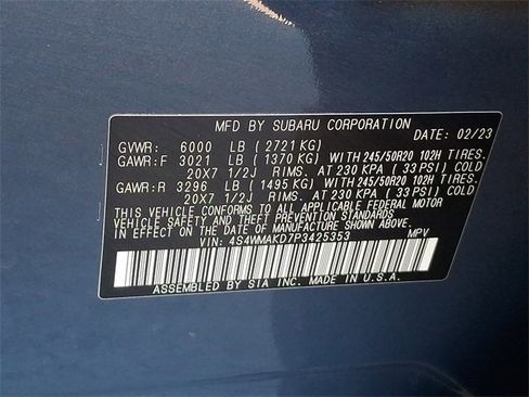 Used 2023 Subaru Ascent Onyx Edition Limited image 29