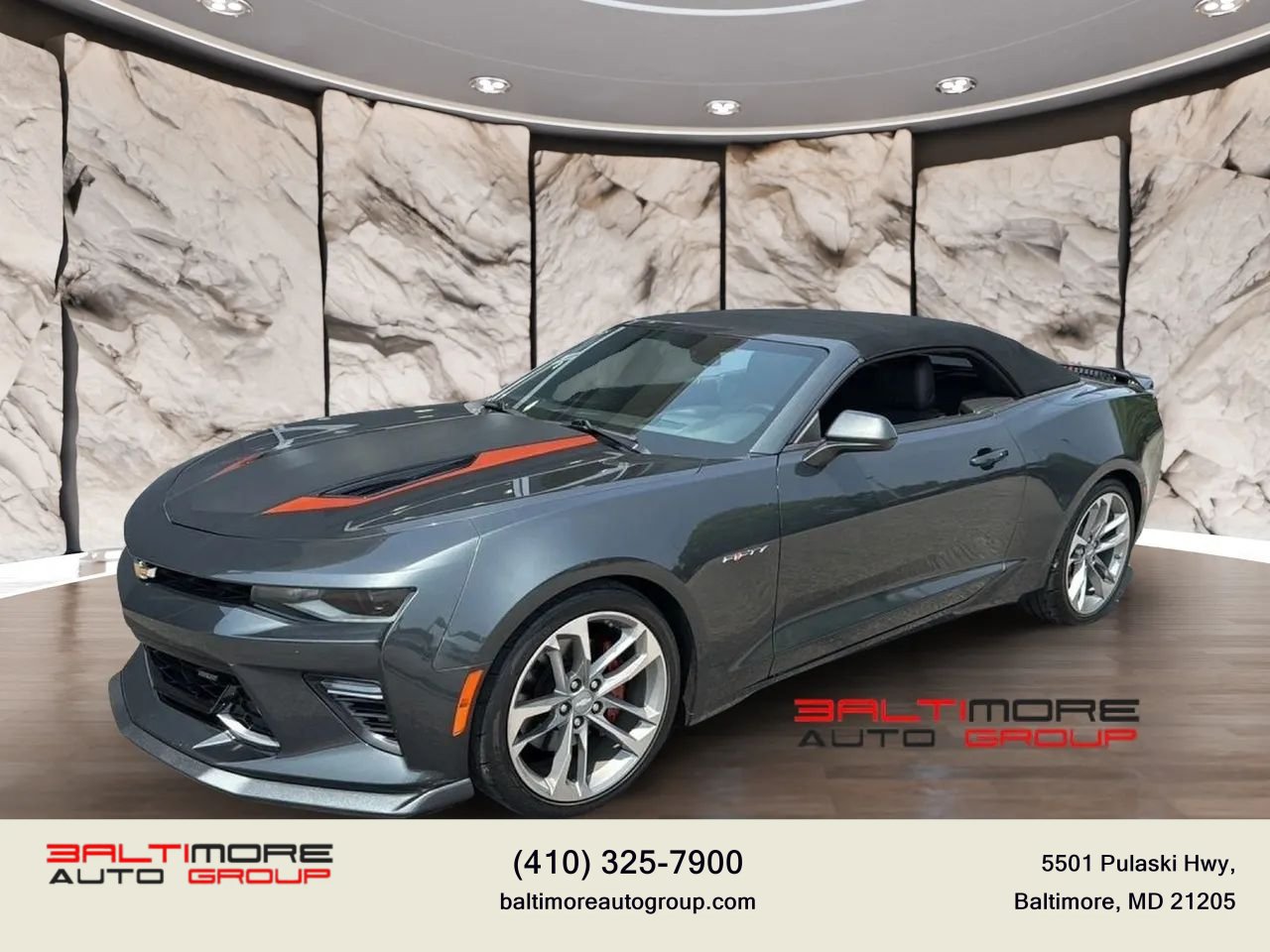 Used 2017 Chevrolet Camaro SS w/ 50th Anniversary Edition RWD image 3