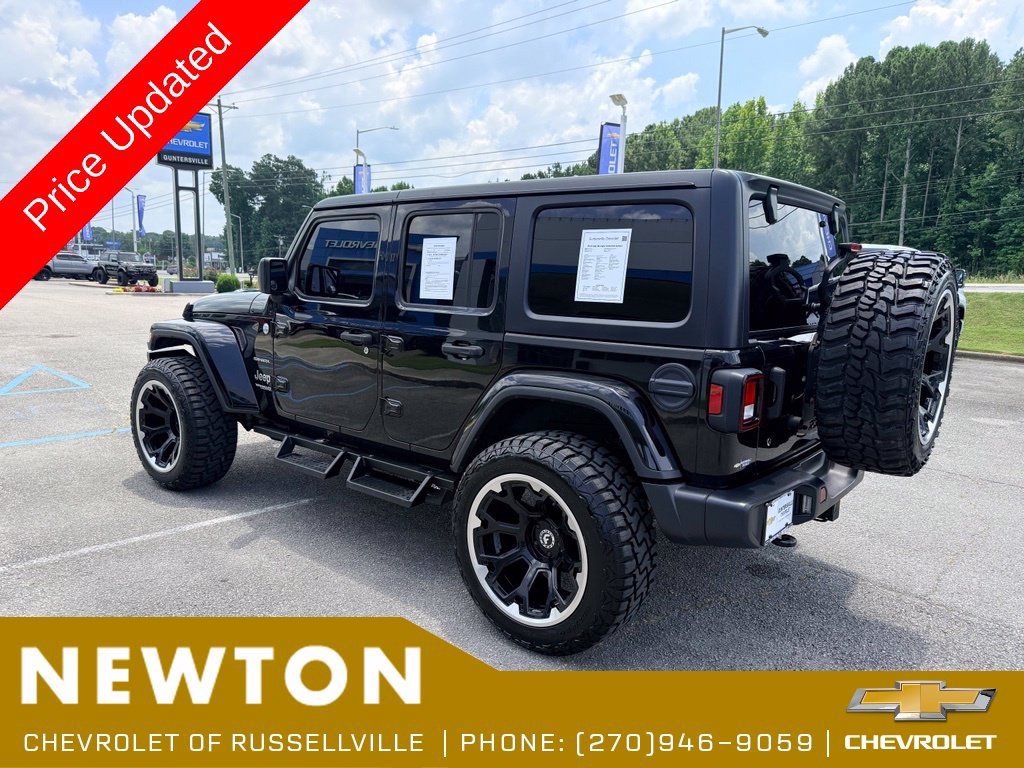 Used 2019 Jeep Wrangler Unlimited Sahara AWD/4WD image 19