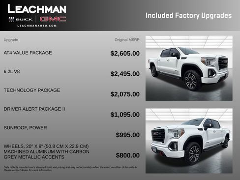 Certified 2021 GMC Sierra 1500 AT4 w/ AT4 Value Package AWD/4WD image 11