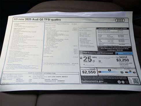 New 2025 Audi Q5 Premium Plus image 17