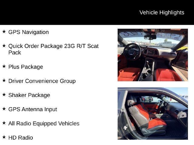 Used 2022 Dodge Challenger R/T Scat Pack w/ Shaker Package RWD image 12