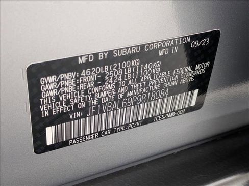 Used 2023 Subaru WRX Limited image 26