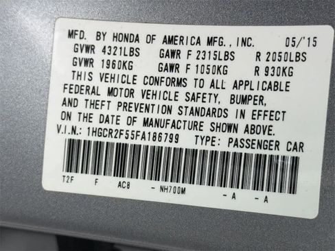 Used 2015 Honda Accord Sport image 30