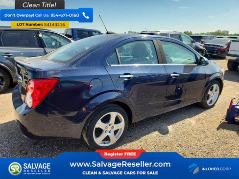 Used 2015 Chevrolet Sonic LTZ w/ Advanced Safety Package FWD image 4