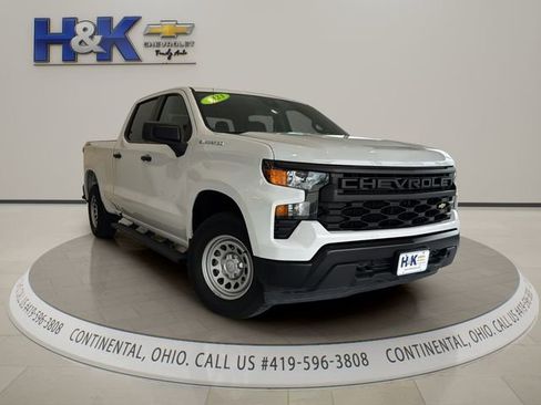 Used 2023 Chevrolet Silverado 1500 W/T w/ WT Value Package AWD/4WD image 1